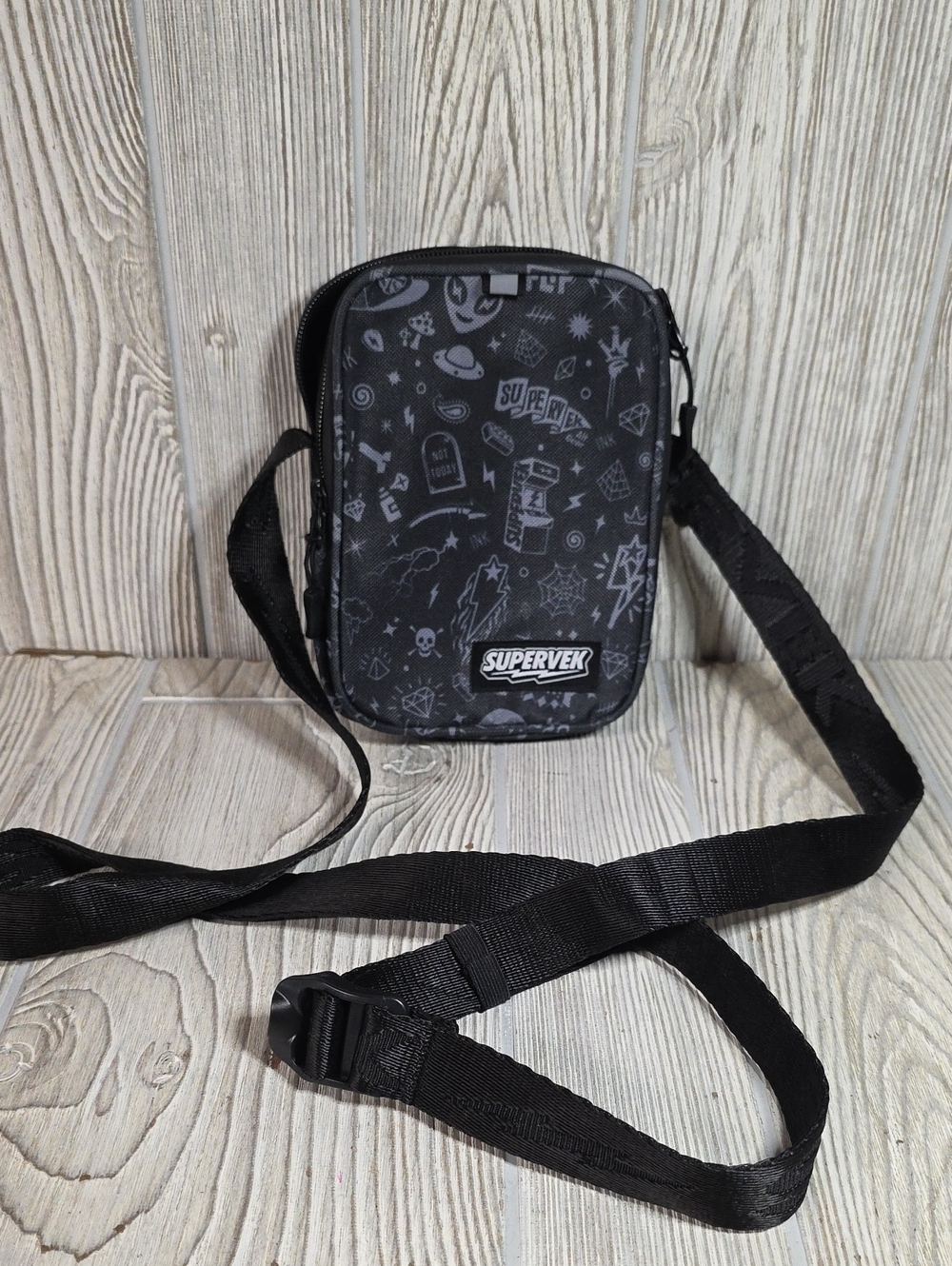 Supervek OG Culture Mini Sling Bag Graffiti Print